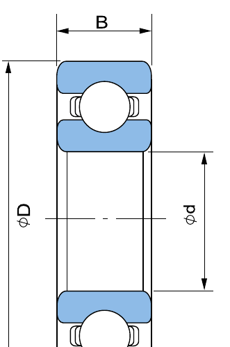 6000 series dimension drawing