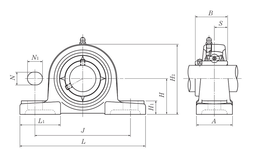 UCP2 dimension diagram